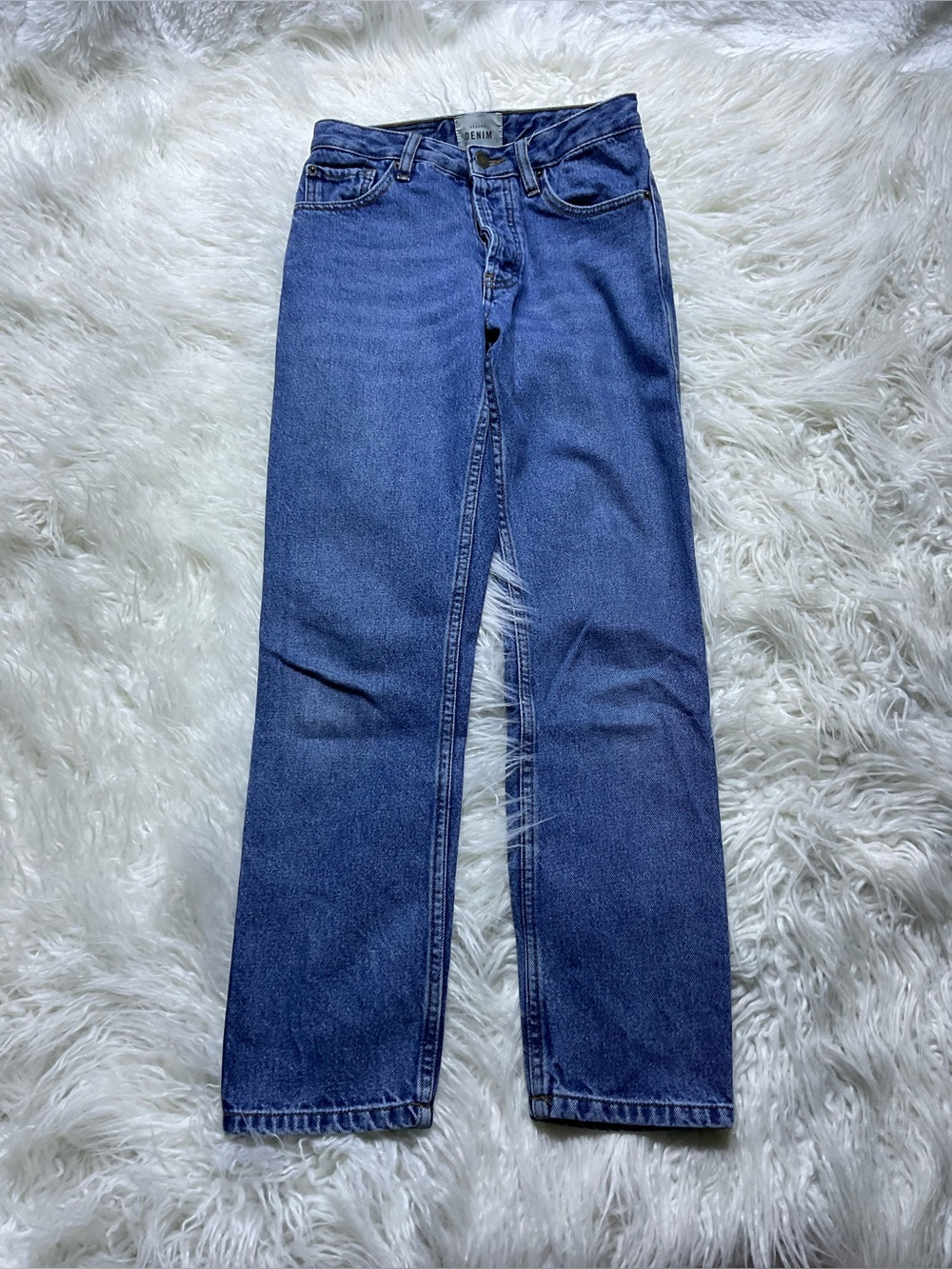 Sezane Button Fly Jeans